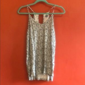 Black & While Old Navy Tank Size Medium